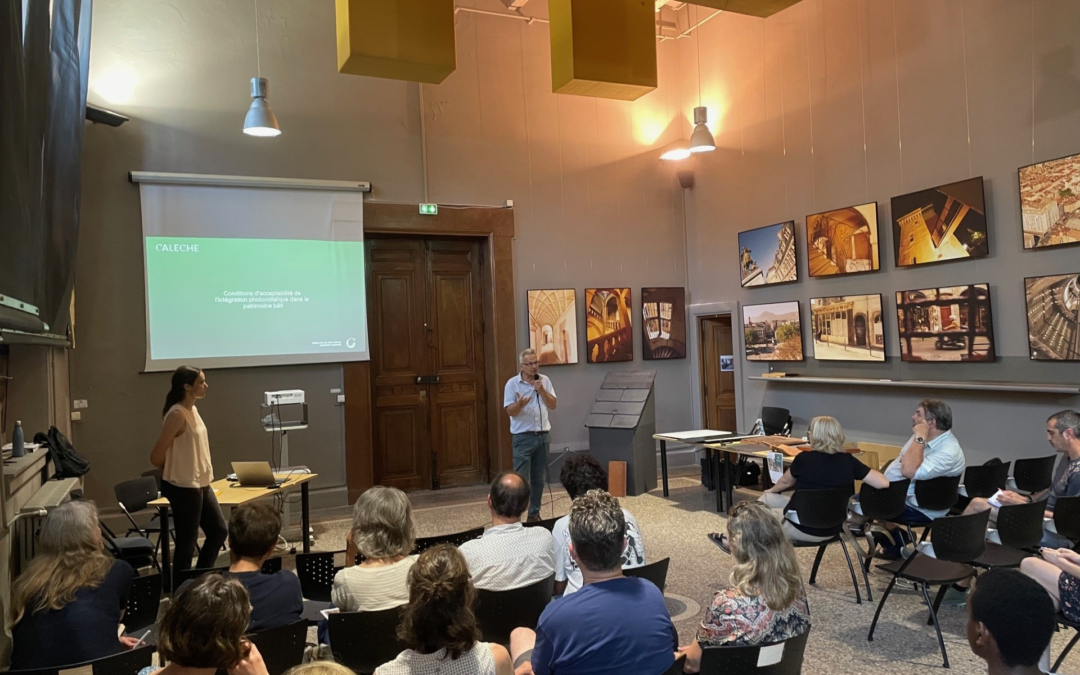 Presentation of CALECHE findings at Grenoble workshop – 18 June 2026